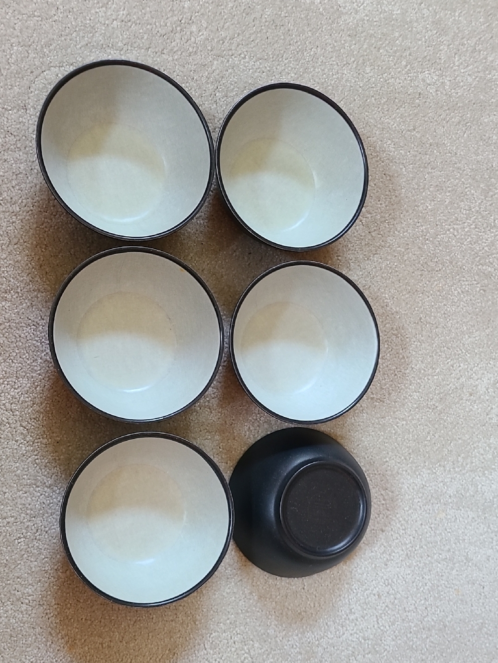BH&G Set of 6 Small Plastic Bowls